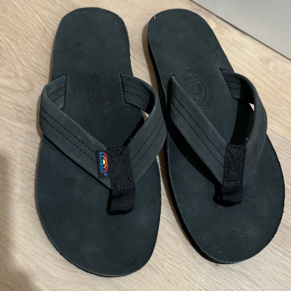 RAINBOW Leather Womens Sandals